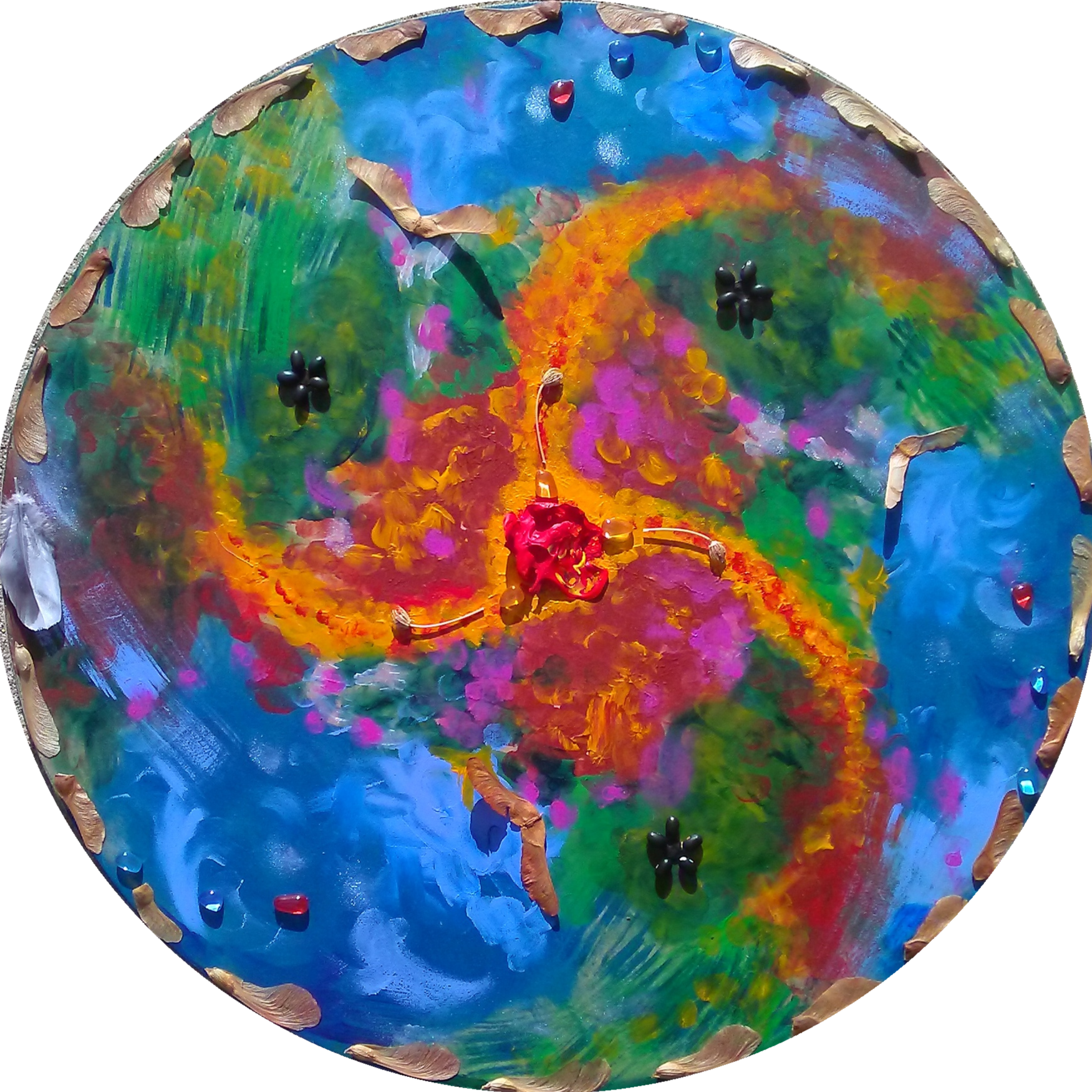 globe_terrestre mandala terre vue du ciel