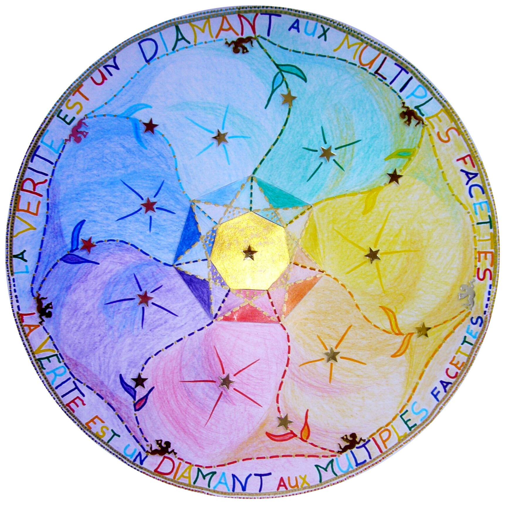 diamant mandala diamant